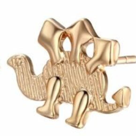 Dinosaur Post Earrings - Picture 1 of 3